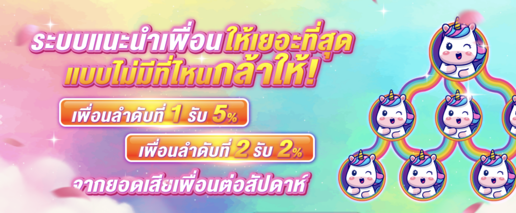 โปรโมชั่นแนะนำเพื่อน รับไปเลยเครดิตฟรี