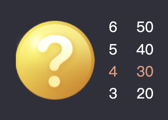 ตัวอย่าง การชนะรางวัลรวม